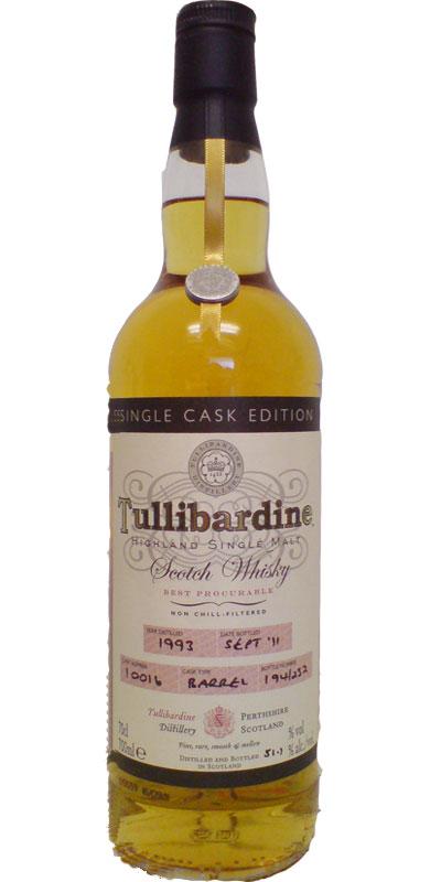 Tullibardine 1993 Single Cask Edition