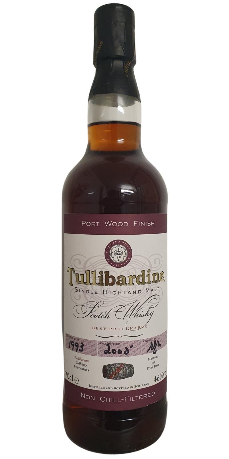 Tullibardine 1993 Port Wood Finish