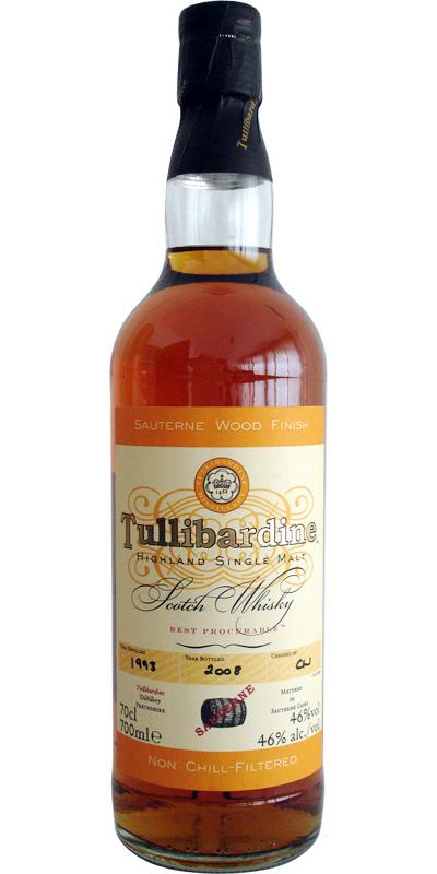 Tullibardine 1993 Sauternes Wood Finish