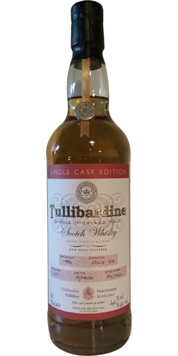 Tullibardine 1994 Single Cask Edition