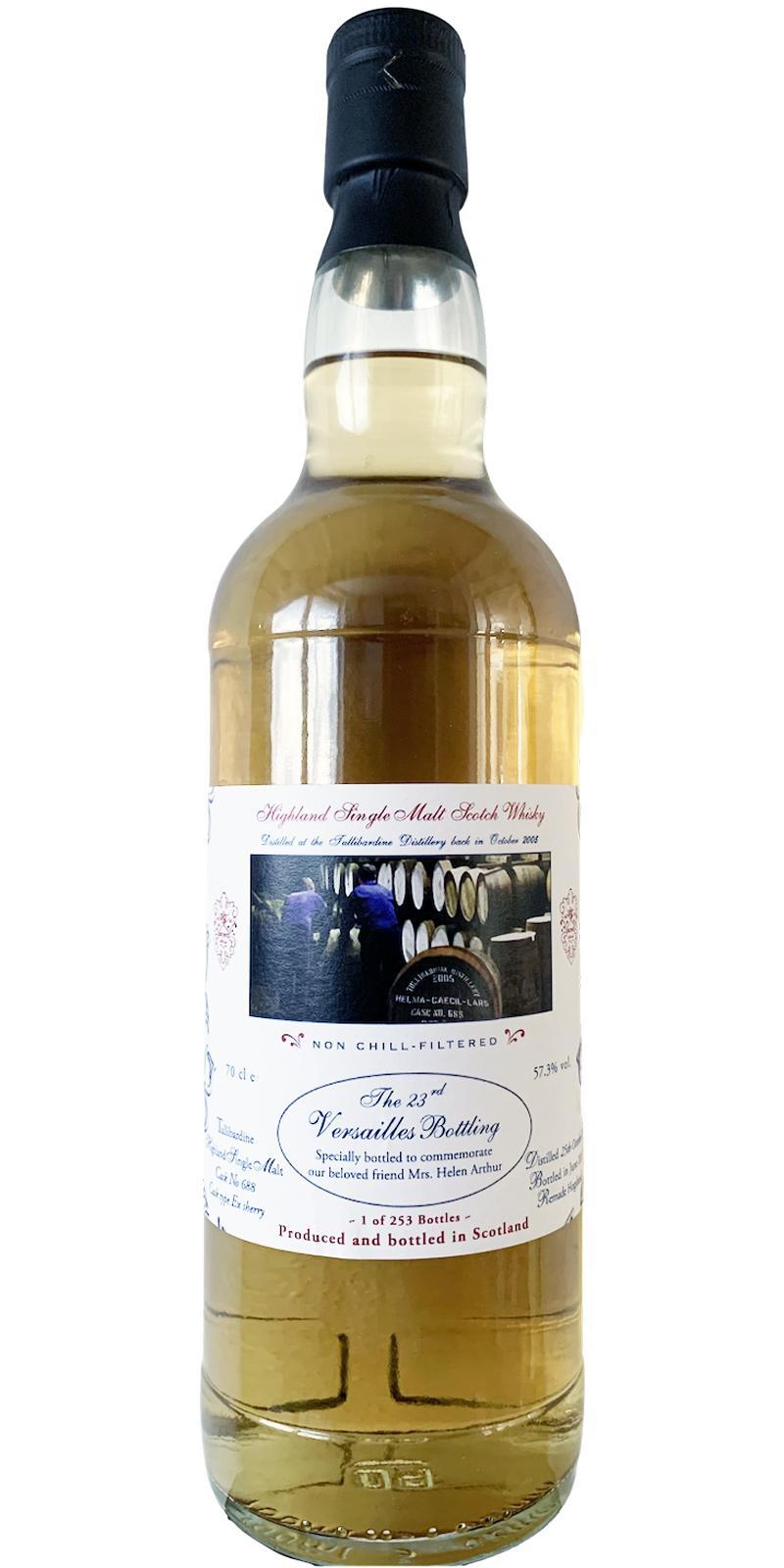 Tullibardine 2005 The 23rd Versailles Bottling