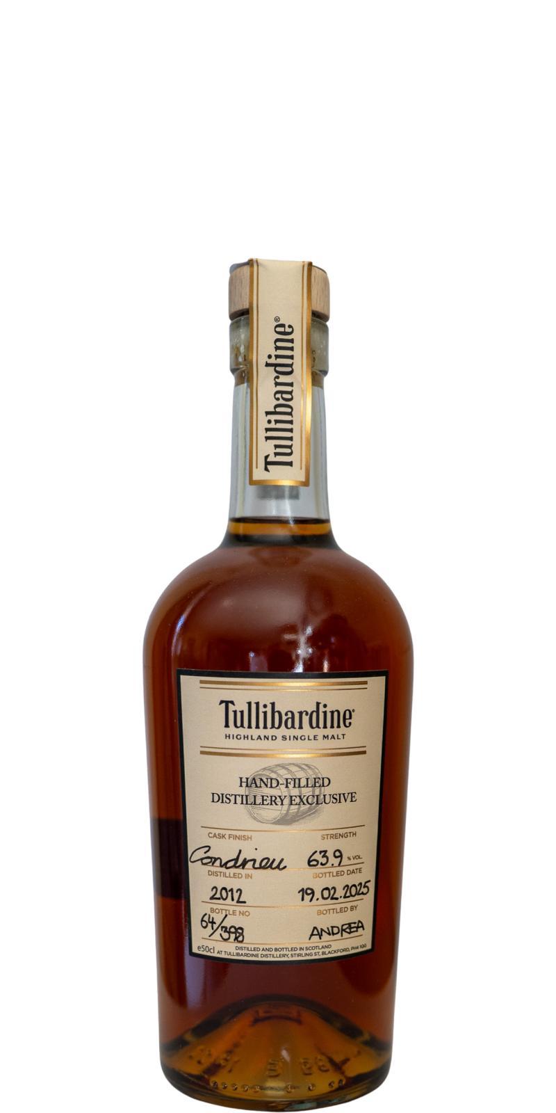 Tullibardine 2012 Hand Filled Distillery Exclusive