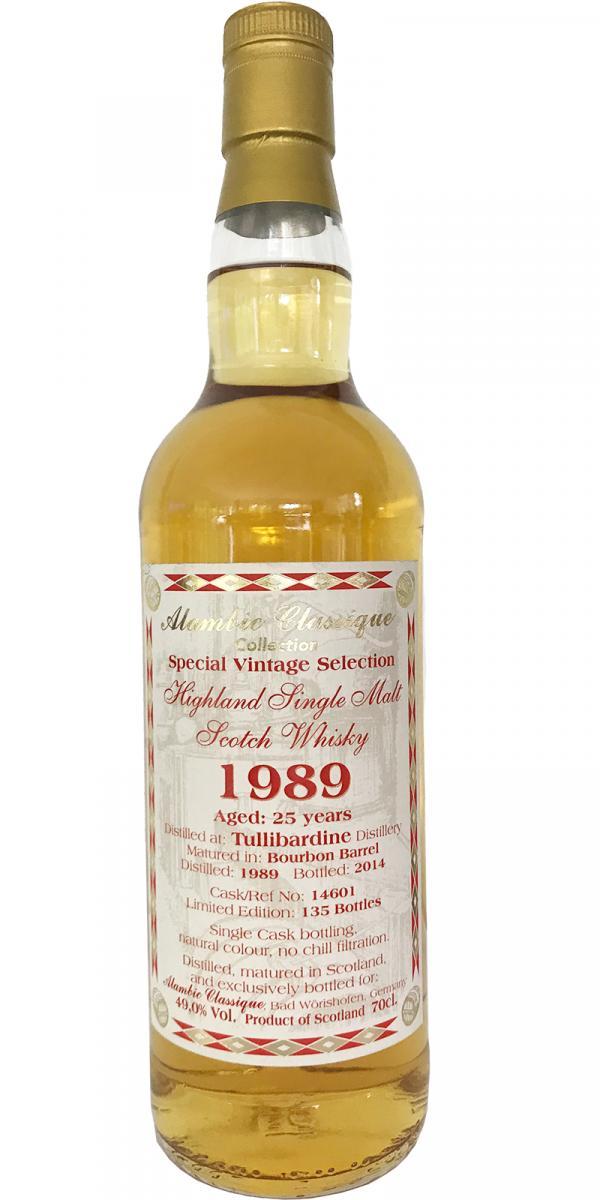 Tullibardine 1989 AC Special Vintage Selection