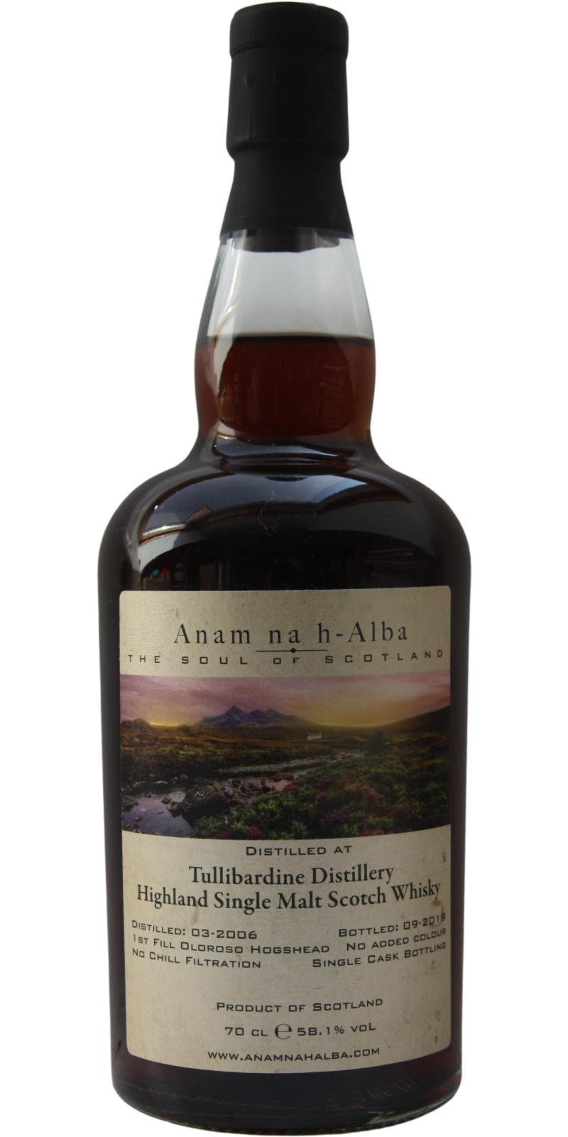 Tullibardine 2006 ANHA The Soul of Scotland