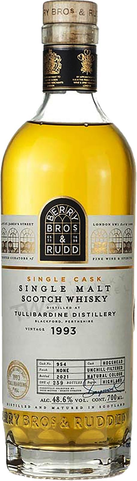 Tullibardine 1993 BR Single Cask