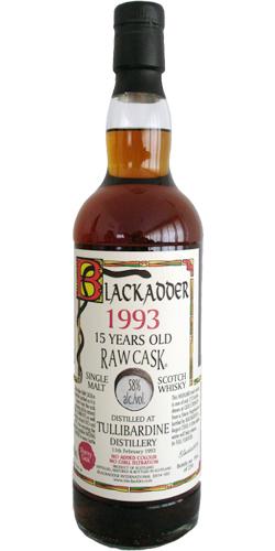Tullibardine 1993 BA Raw Cask