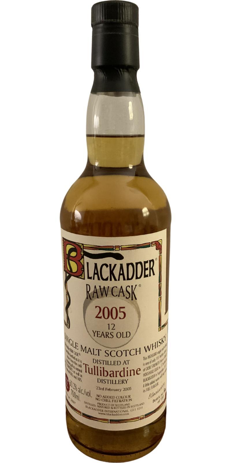 Tullibardine 2005 BA Raw Cask