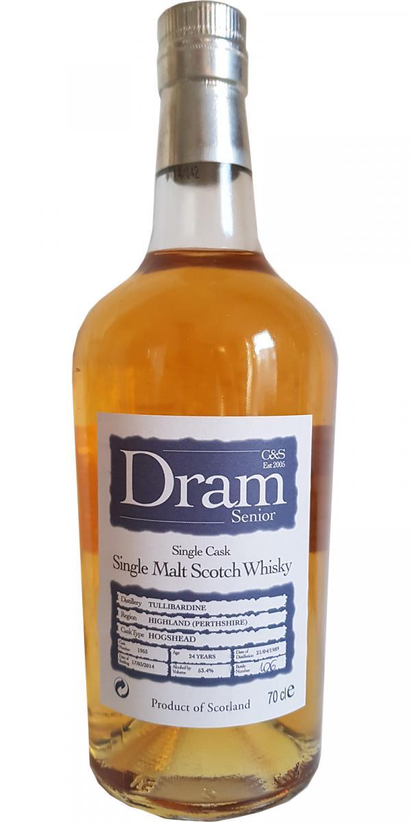 Tullibardine 1989 C&S Dram Senior