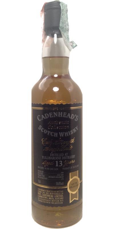 Tullibardine 1989 CA Authentic Collection