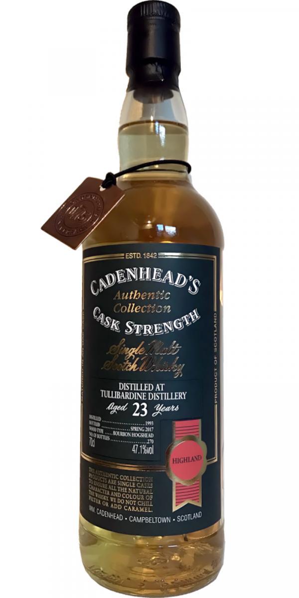 Tullibardine 1993 CA Authentic Collection