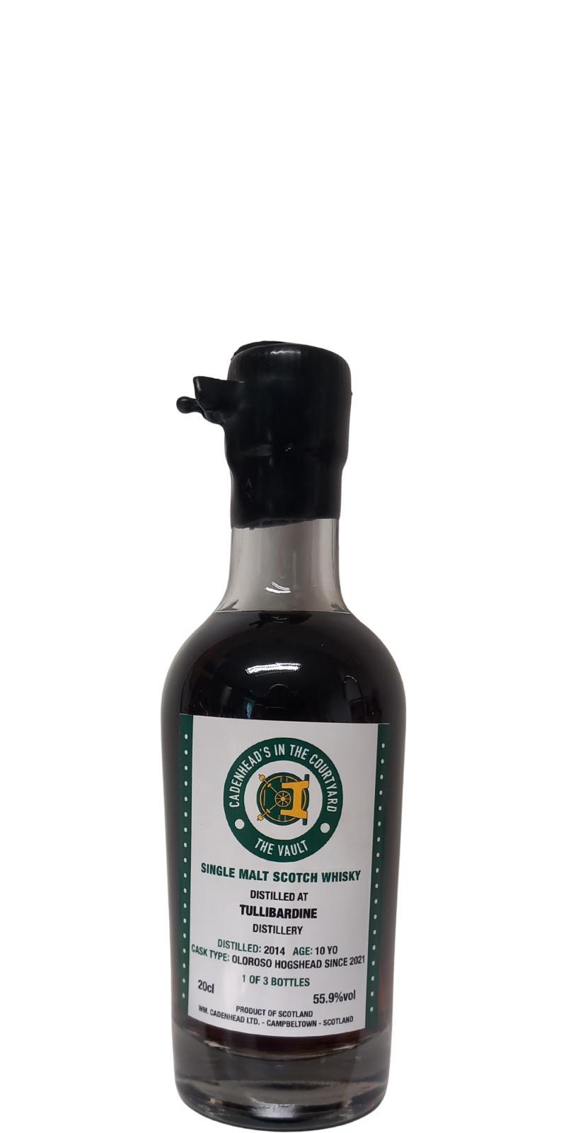 Tullibardine 2014 CA In The Courtyard the Vault