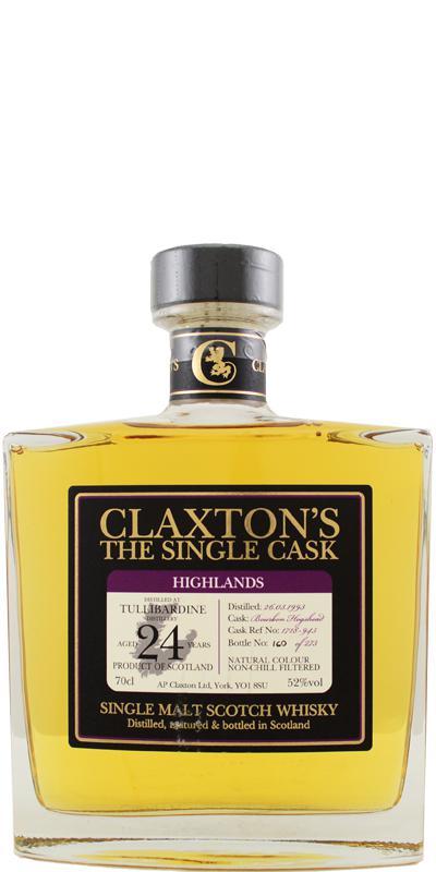 Tullibardine 1993 Cl The Single Cask