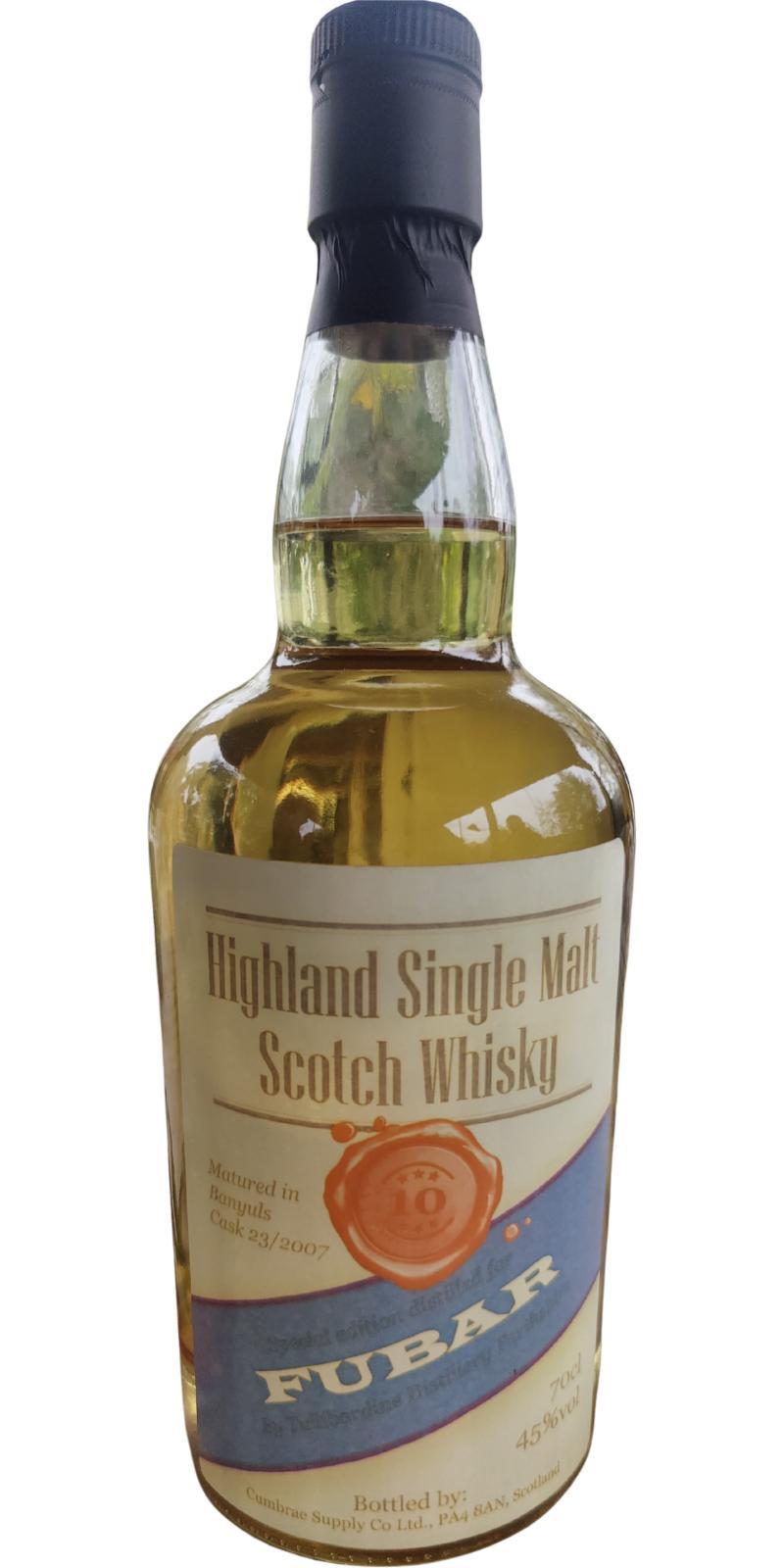 Tullibardine 10-year-old CS