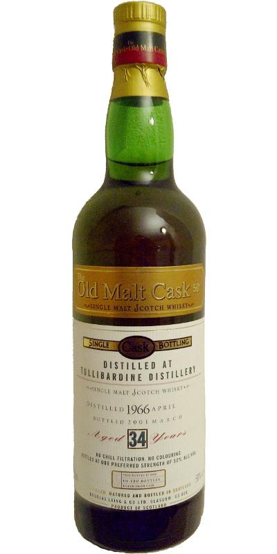 Tullibardine 1966 DL The Old Malt Cask