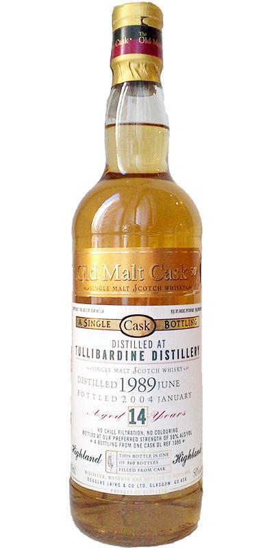 Tullibardine 1989 DL The Old Malt Cask