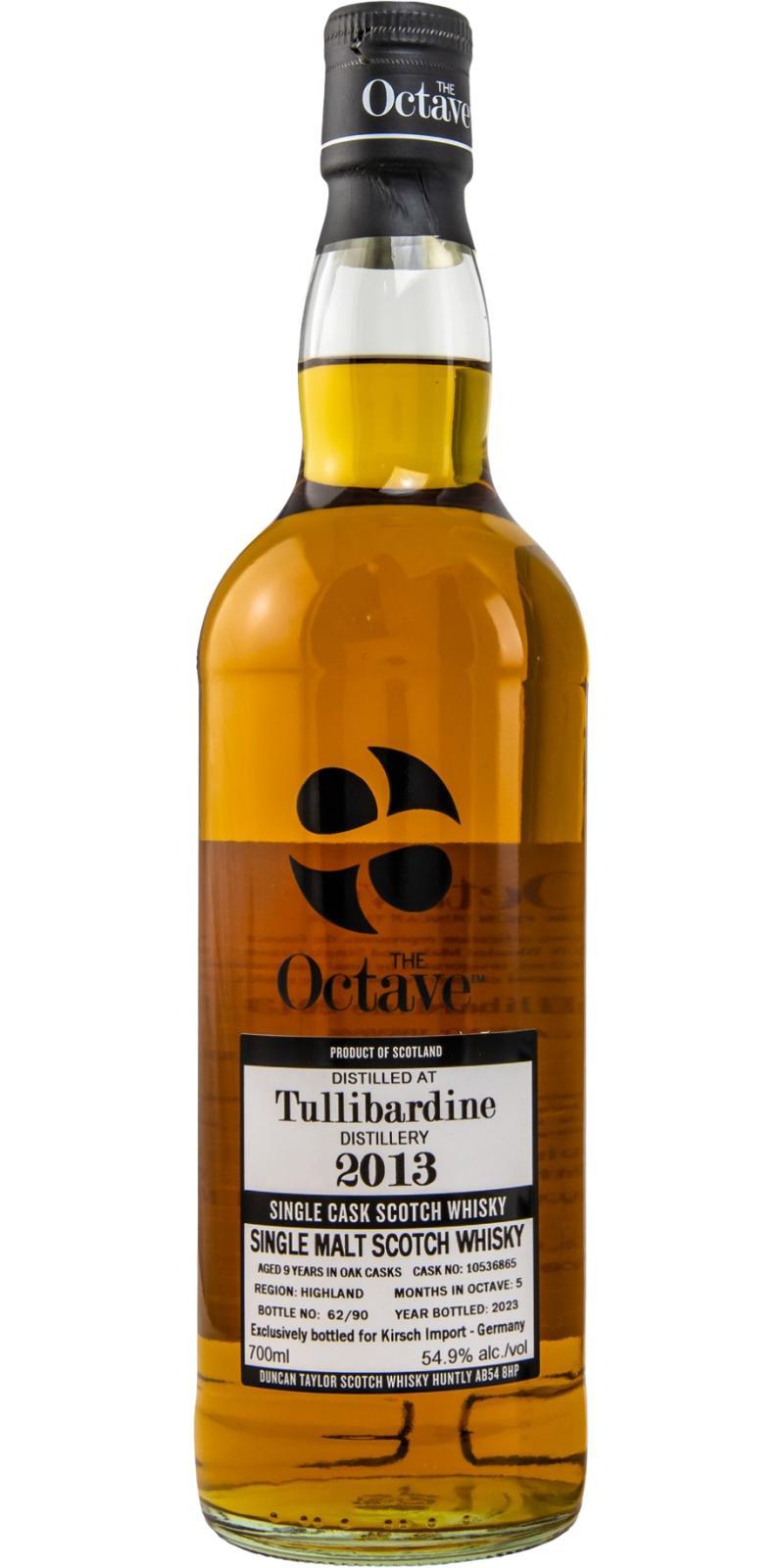 Tullibardine 2013 DT The Octave