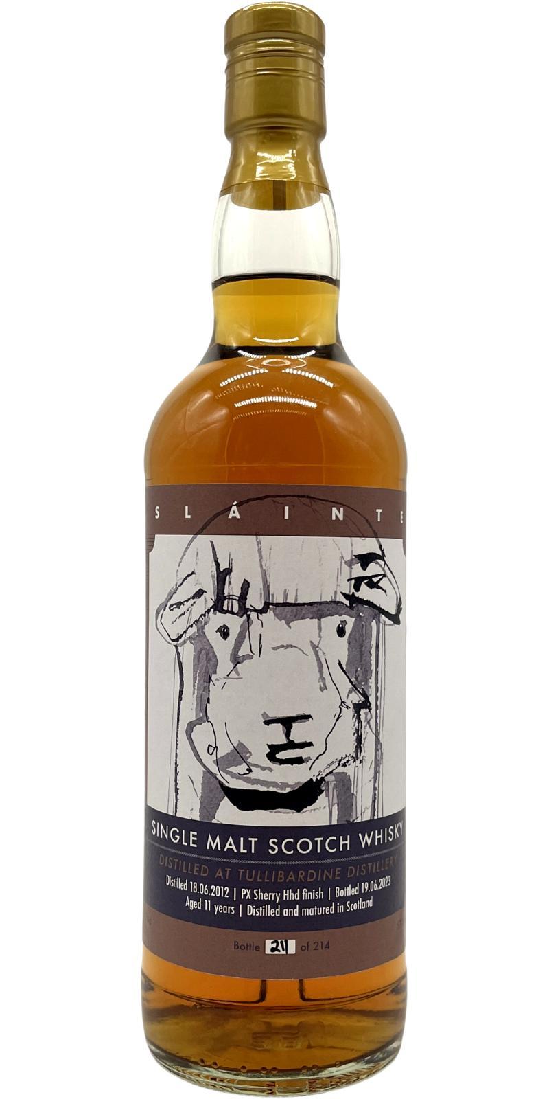 Tullibardine 2012 Fs Slainté