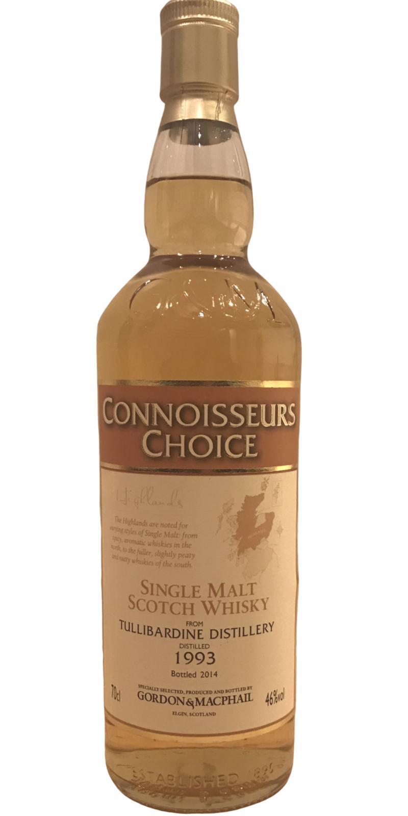 Tullibardine 1993 GM Connoisseurs Choice