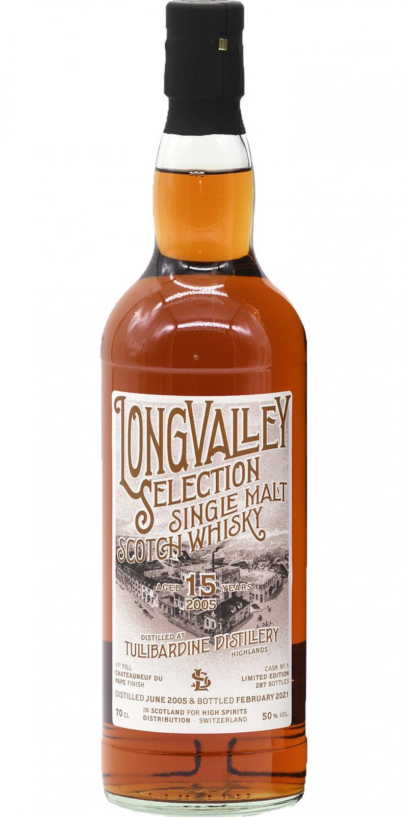 Tullibardine 2005 HSD Longvalley Selection