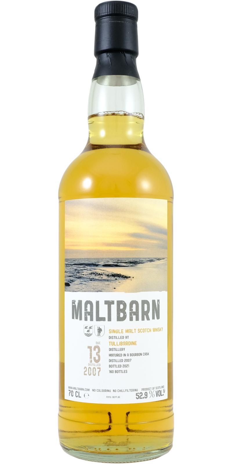 Tullibardine 2007 MBa No. 186