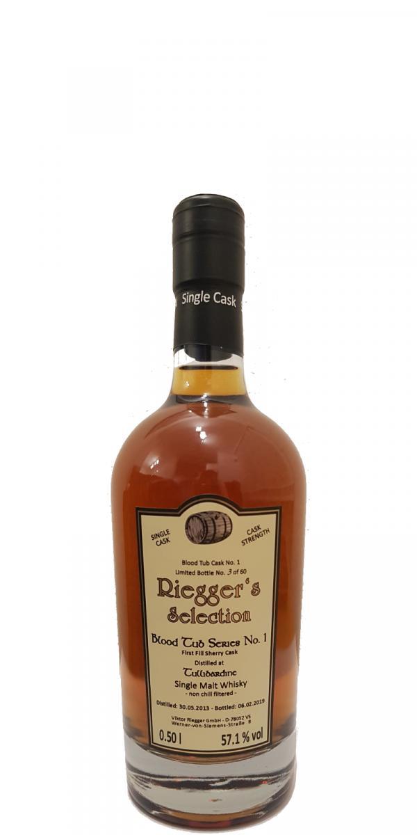 Tullibardine 2013 RS Blood Tub Series No. 1