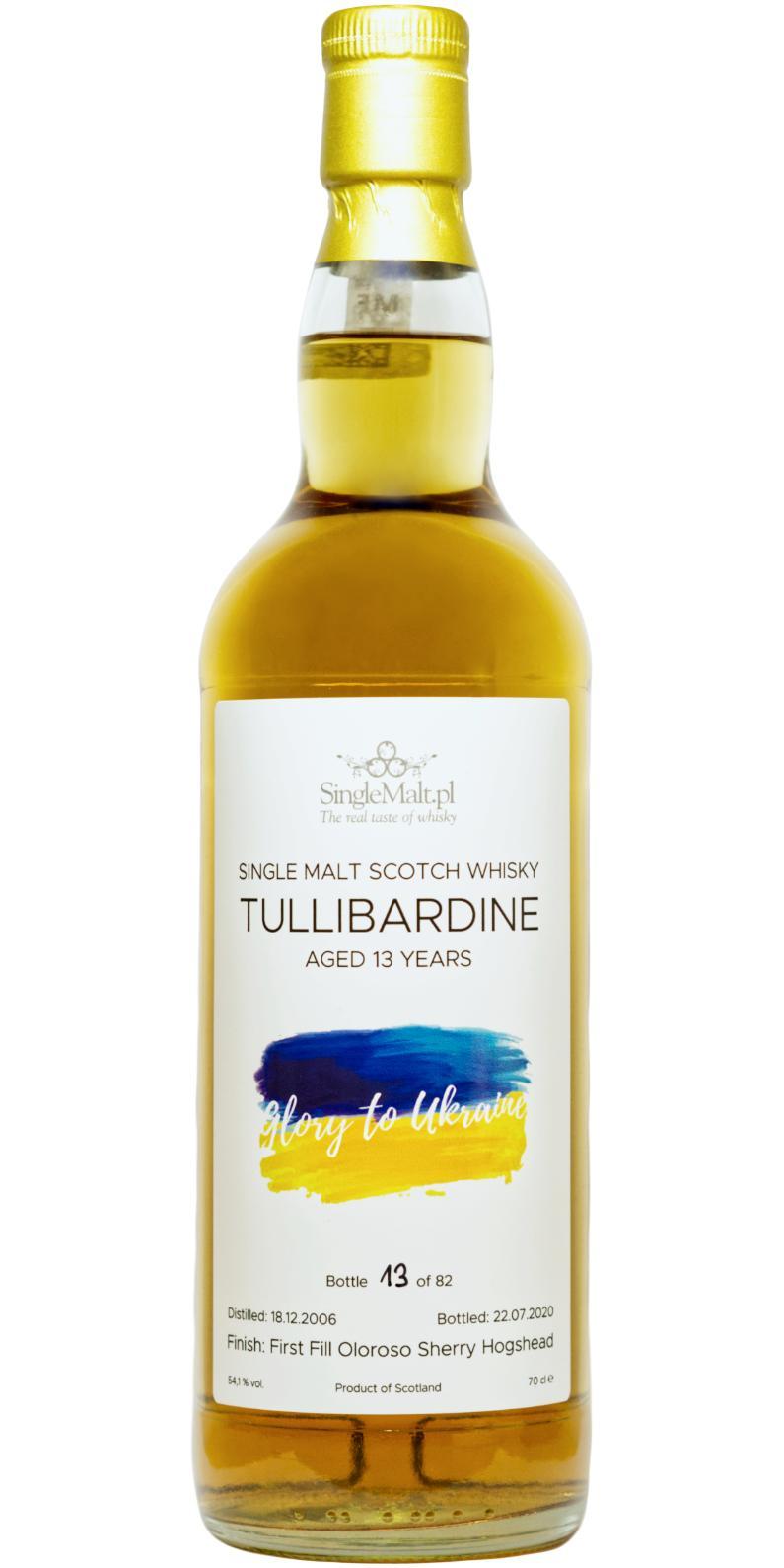 Tullibardine 2006 SM.pl Glory to Ukraine