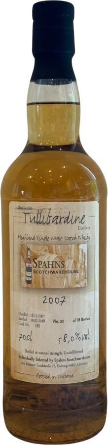 Tullibardine 2007 SpSw
