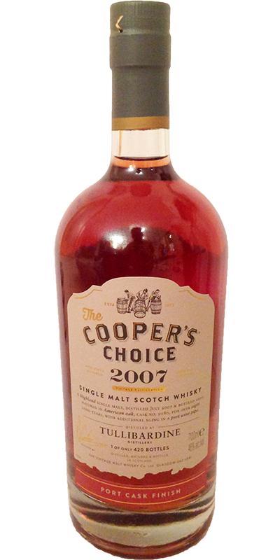 Tullibardine 2007 VM The Cooper's Choice