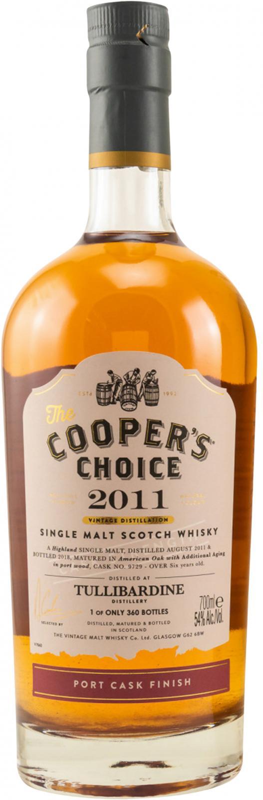 Tullibardine 2011 VM The Cooper's Choice
