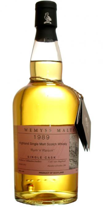 Tullibardine 1989 Wy Rum'n'Raisin