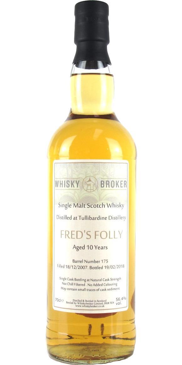 Tullibardine 2007 WhB Fred's Folly