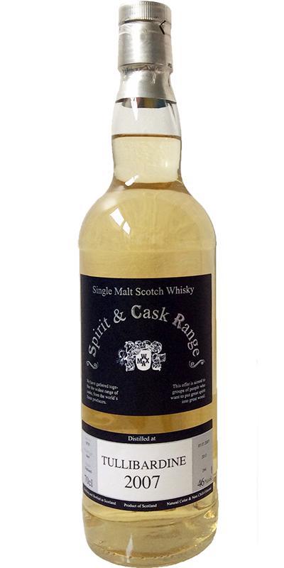 Tullibardine 2007 Wx Spirit & Cask Range