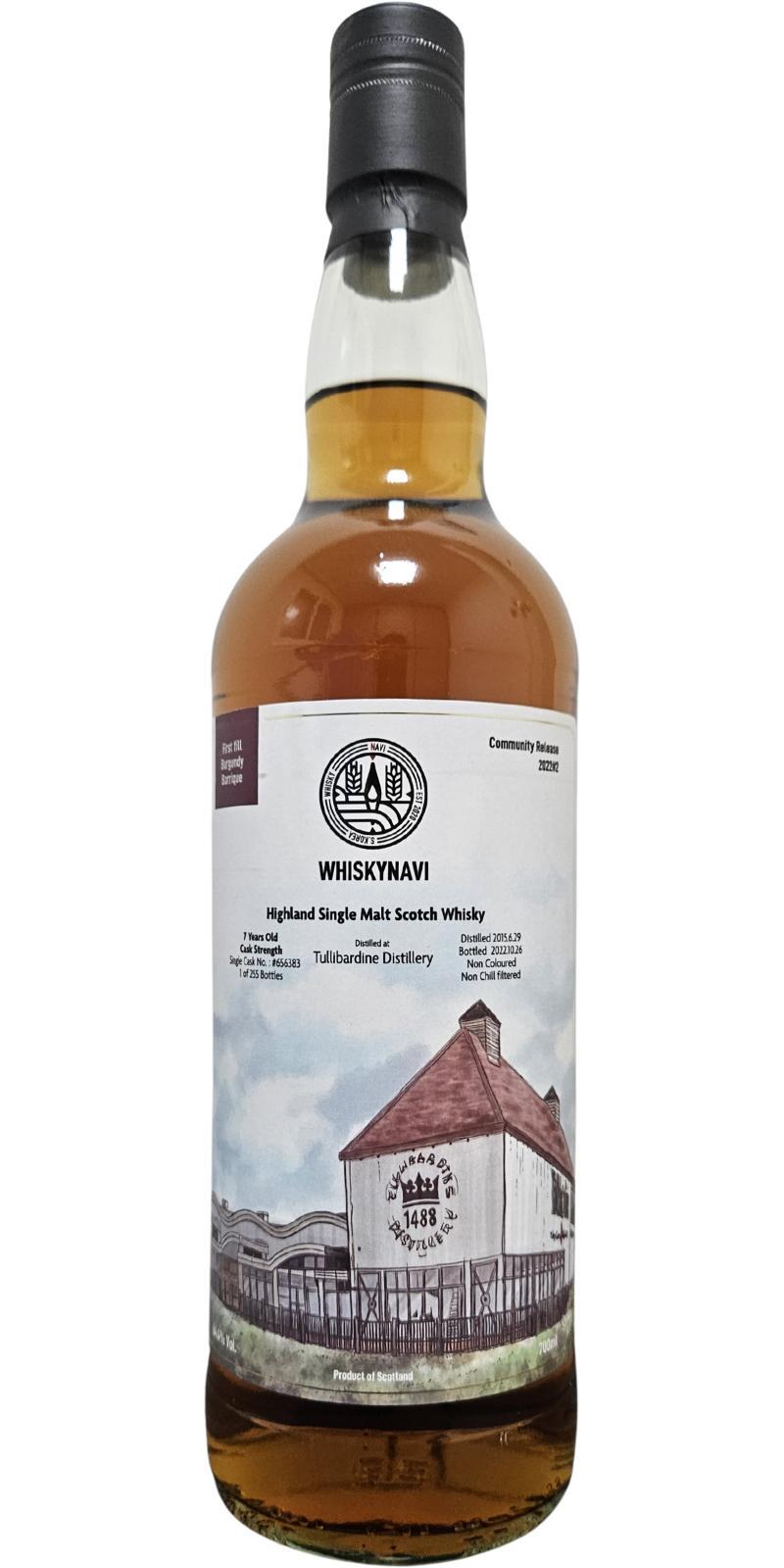 Tullibardine 2015 WhNa Community Release 2022#02