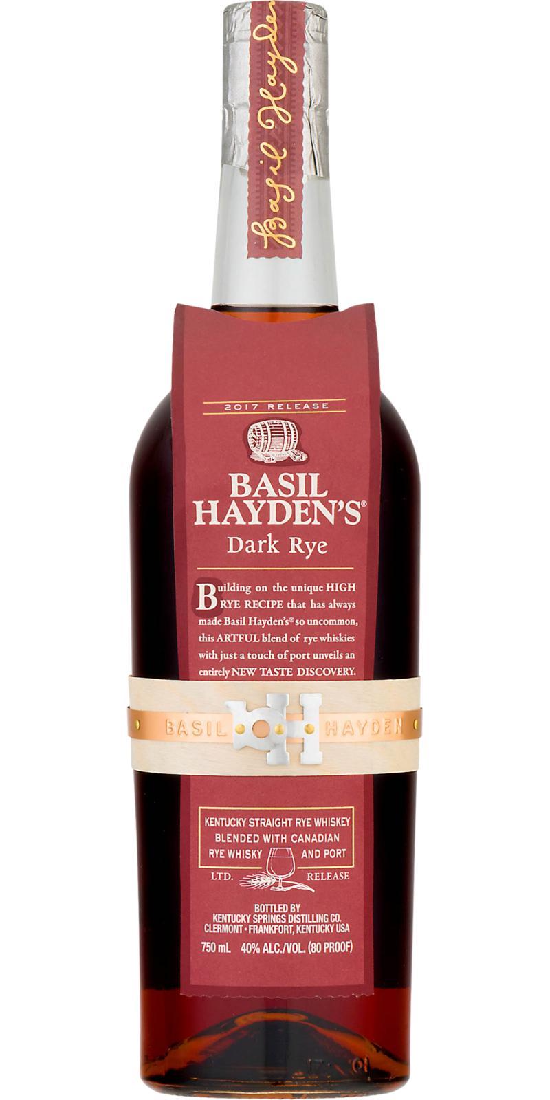 Basil Hayden's Dark Rye