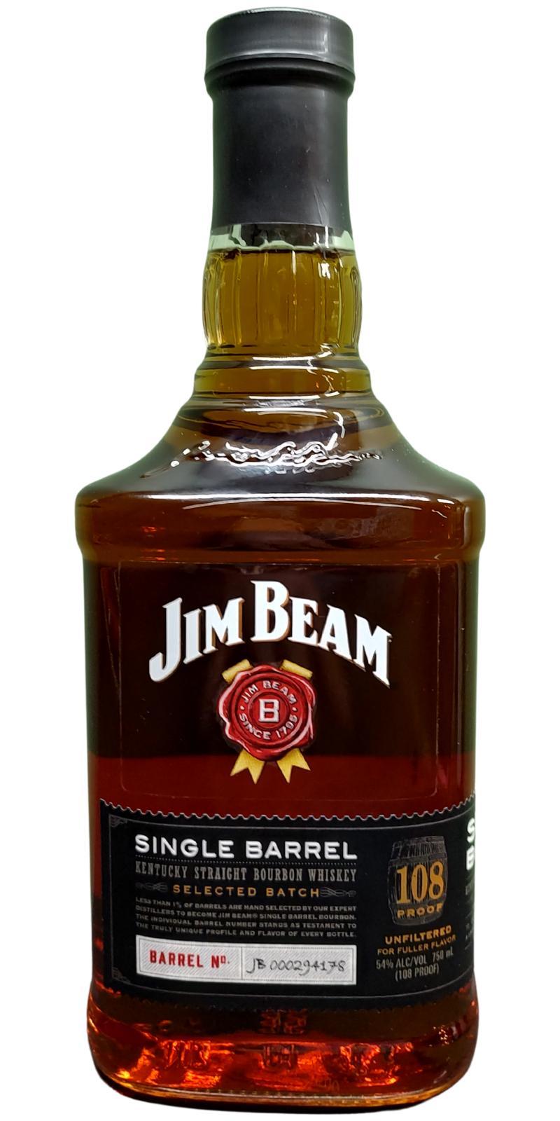 Jim Beam Single Barrel  Selected Batch