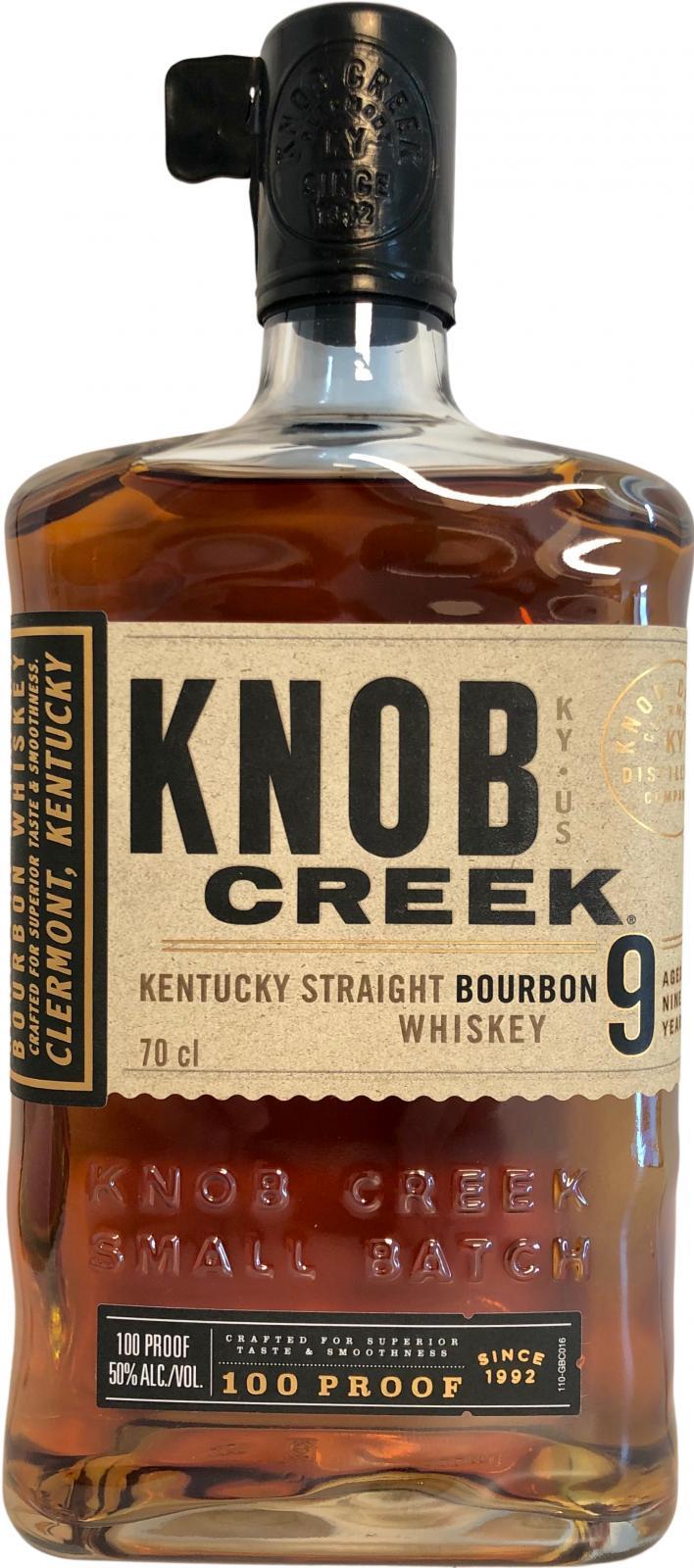 Knob Creek 09-year-old  Kentucky Straight Bourbon