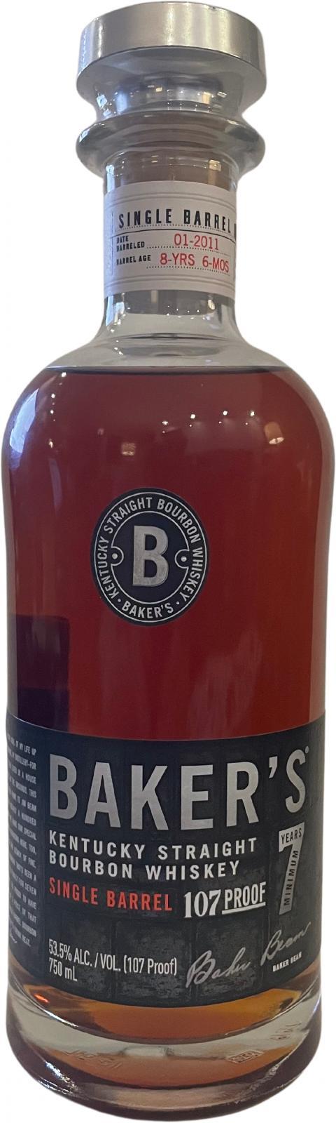 Baker's (USA) 07-year-old  Single Barrel