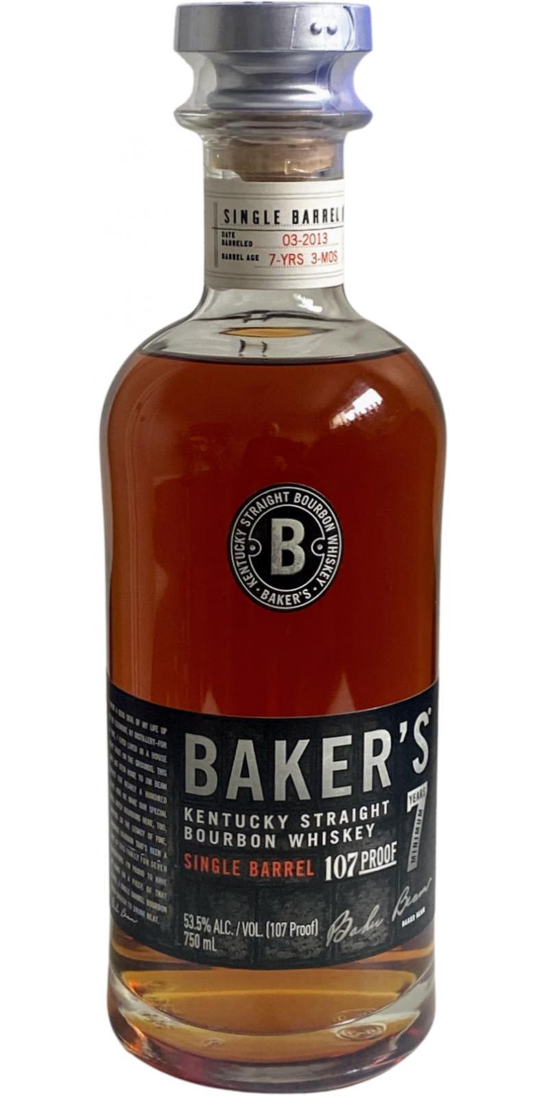 Baker's (USA) 07-year-old  Single Barrel