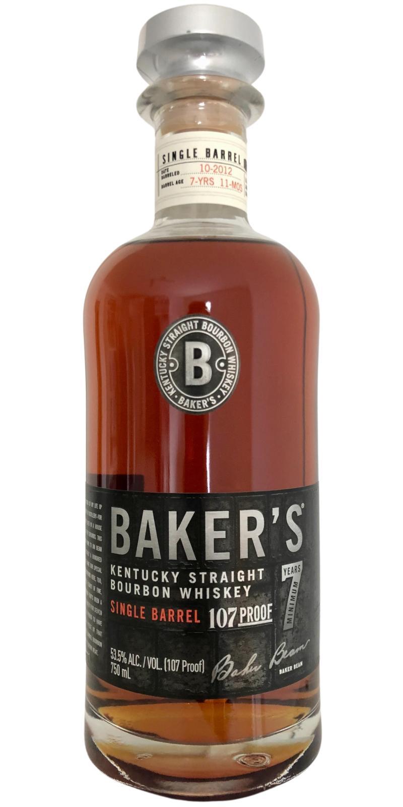 Baker's (USA) 07-year-old  Single Barrel