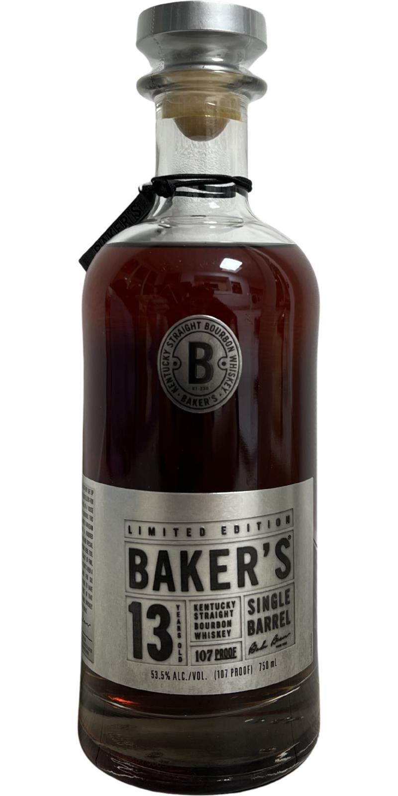 Baker's (USA) 13-year-old  Limited Edition - Single Barrel