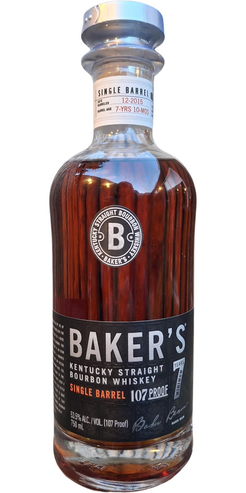 Baker's (USA) 2015  Single Barrel