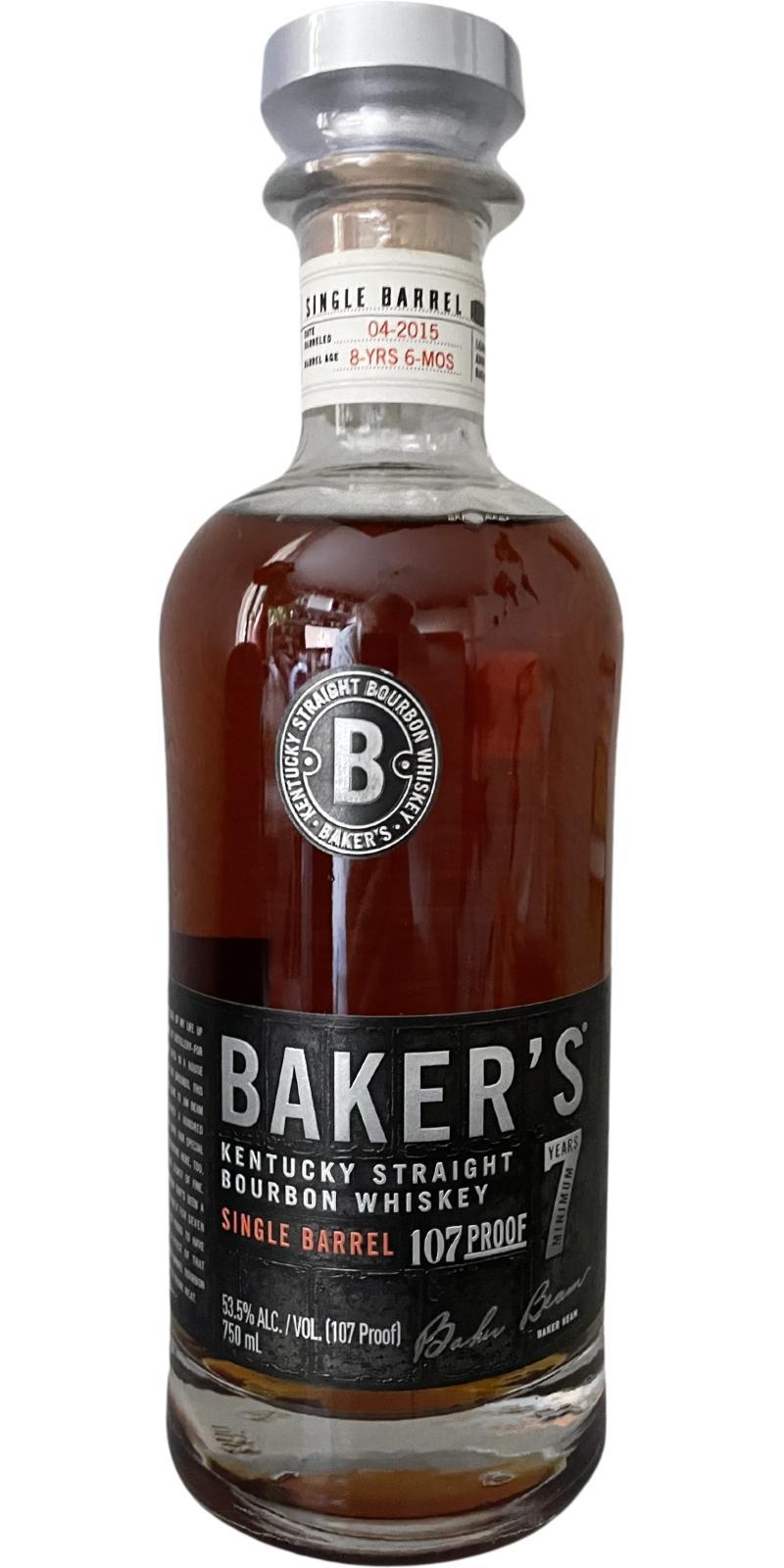 Baker's (USA) 2015  Single Barrel