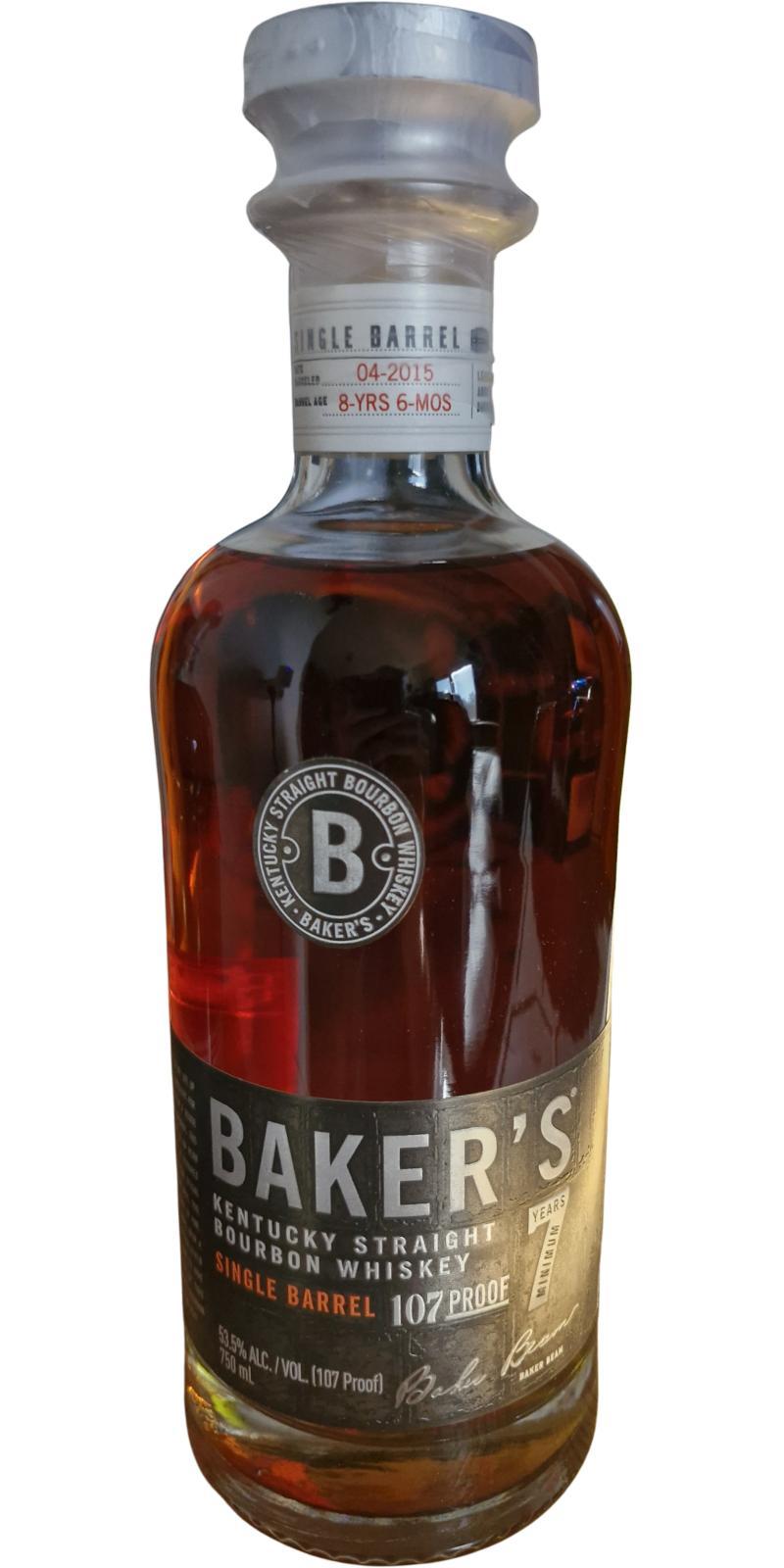 Baker's (USA) 2015  Single Barrel