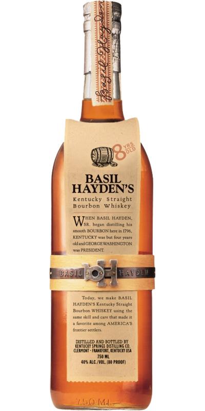 Basil Hayden's 08-year-old  Kentucky Straight Bourbon Whiskey
