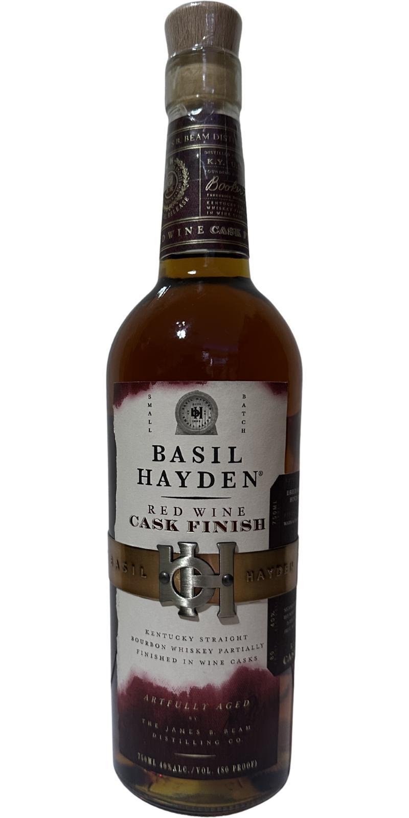 Basil Hayden's Red Wine Cask Finish  Artfully Aged - Kentucky Straight Bourbon Whiskey