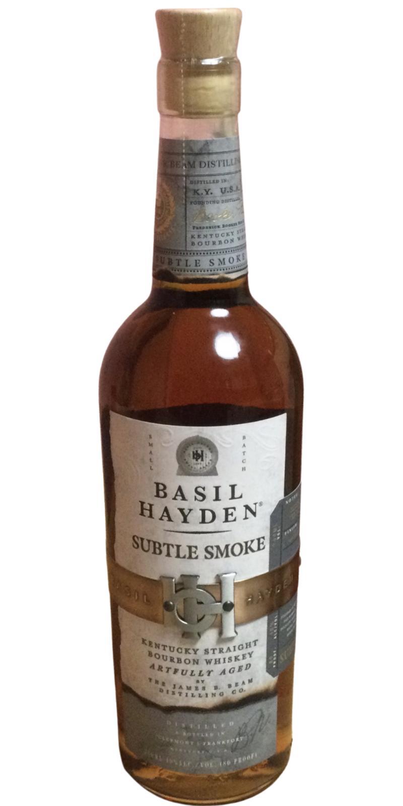 Basil Hayden's Subtle Smoke