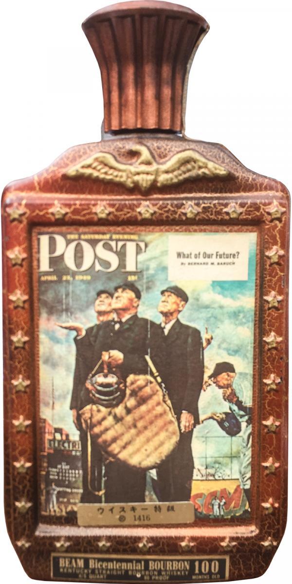 Beam's 1976 Bicentennial Limited Edition Series  The Saturday Evening Post