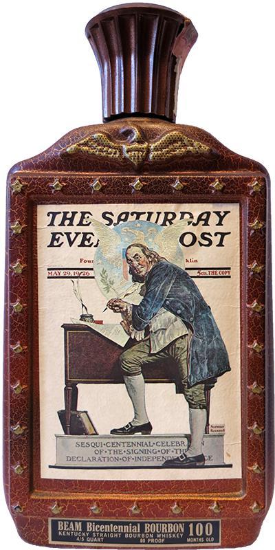 Beam's 1976 Bicentennial Limited Edition Series  The Saturday Evening Post