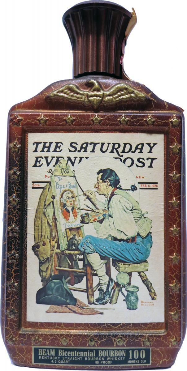 Beam's 1976 Bicentennial Limited Edition Series  The Saturday Evening Post