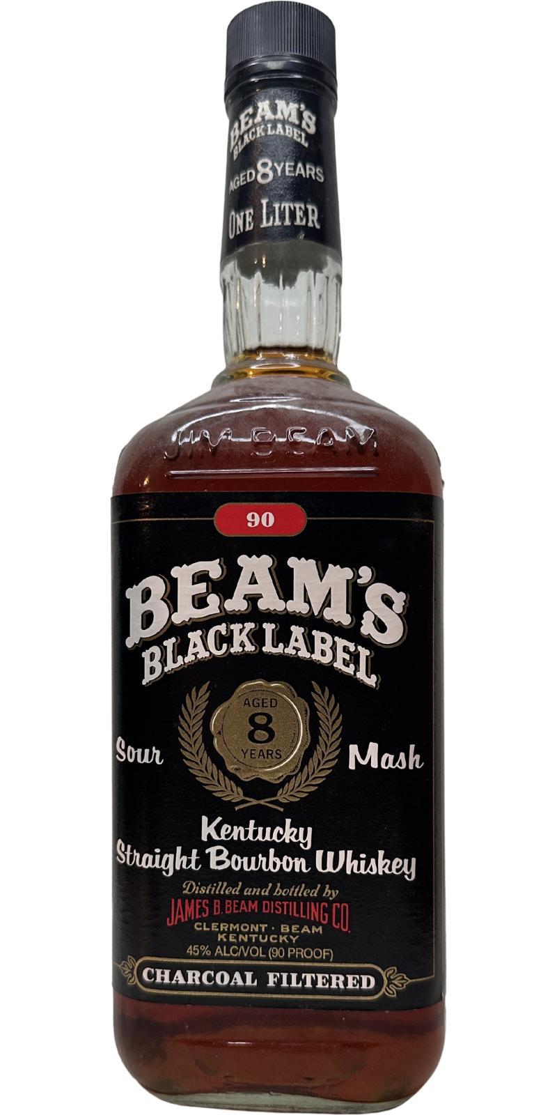 Beam's Black Label  Kentucky Straight Bourbon Whiskey